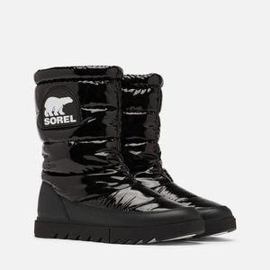 SOREL Joan of Arctic™ NEXT LITE Waterproof Quilted Boot (Women) Size 8 in Black